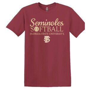 Image One‎ Florida State Seminoles Softball Walk Off Short Sleeve T-Shirt size S